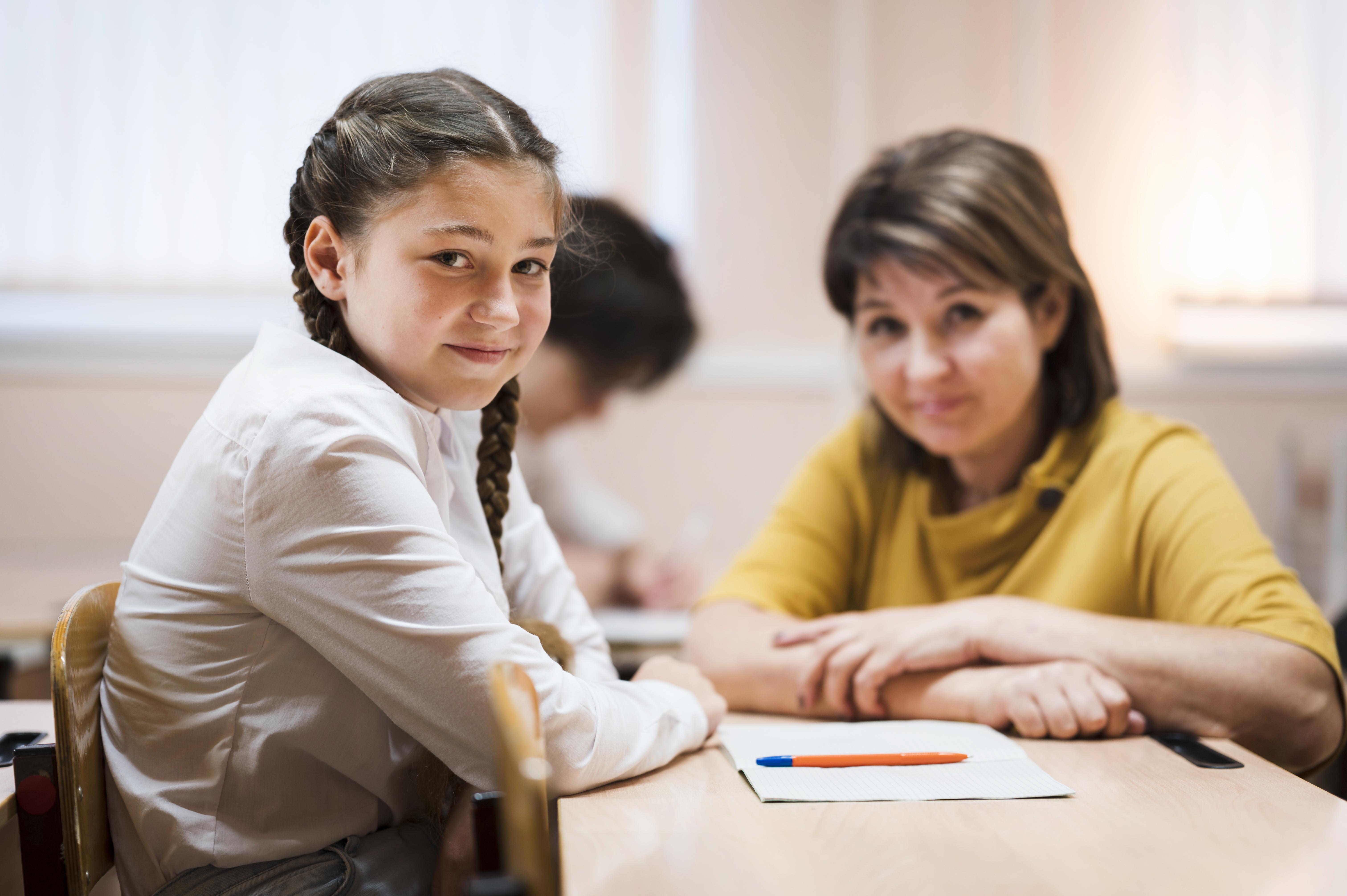 secondary one-on-one tutoring illustration